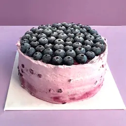 蓝莓瀑布蛋糕[慢兔3号]